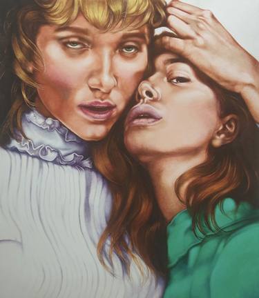 Original Figurative Portrait Paintings by Cristina Cañamero