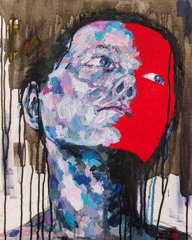 Print of Expressionism Portrait Paintings by Zach Hoskin