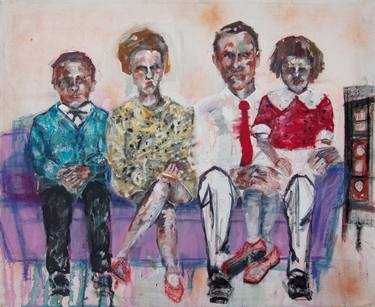 Original Figurative People Paintings by Zach Hoskin