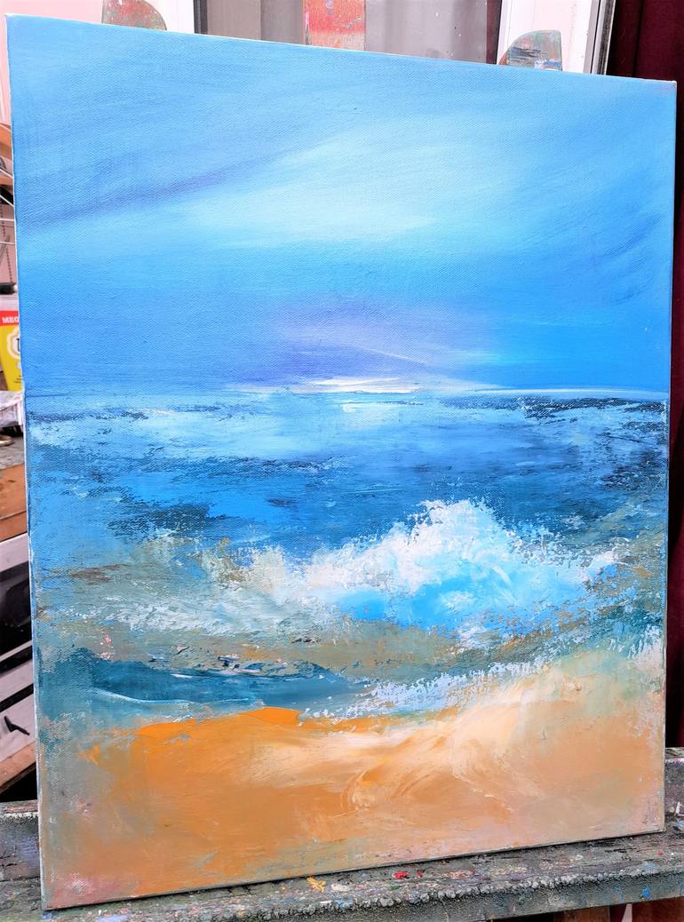 Original Seascape Painting by Elena Ivanova