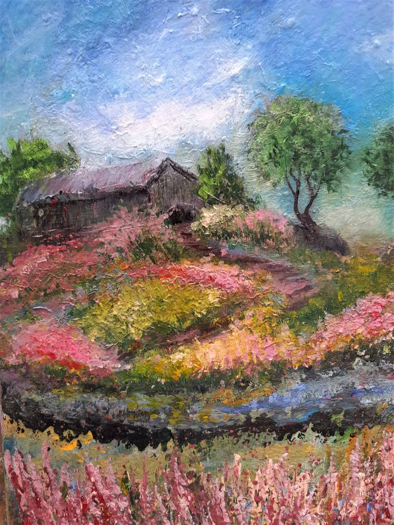 Original Landscape Painting by Elena Ivanova