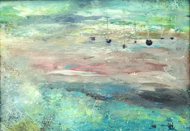 Original Abstract Expressionism Seascape Paintings by Elena Ivanova