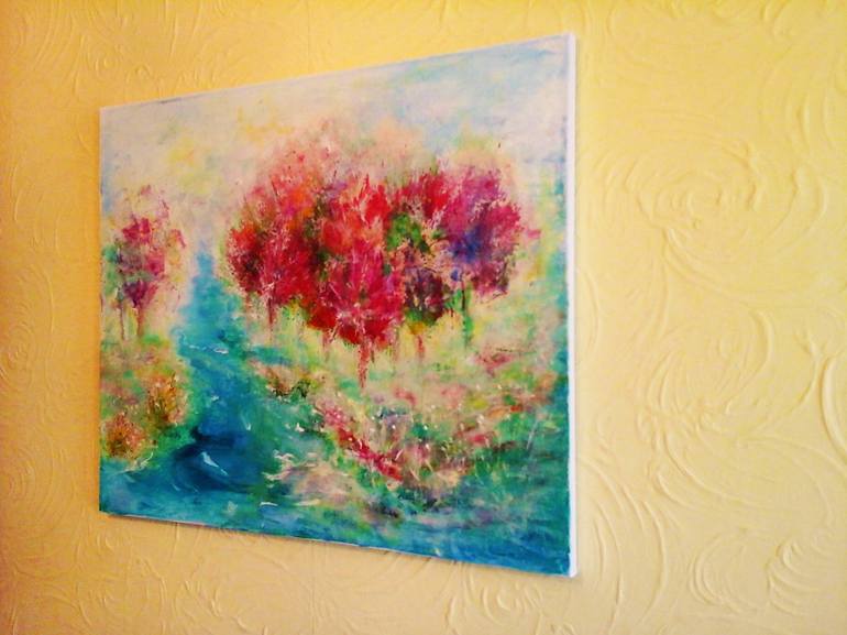 Original Tree Painting by Elena Ivanova