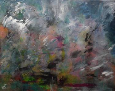 Original Abstract Expressionism Abstract Paintings by Elena Ivanova