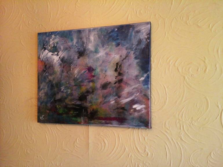 Original Abstract Expressionism Abstract Painting by Elena Ivanova