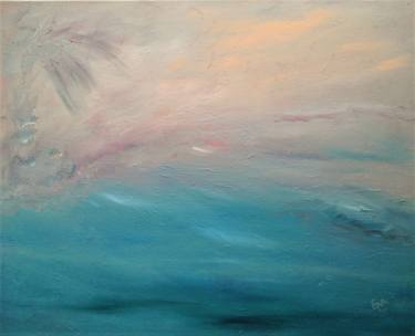 Print of Abstract Expressionism Seascape Paintings by Elena Ivanova