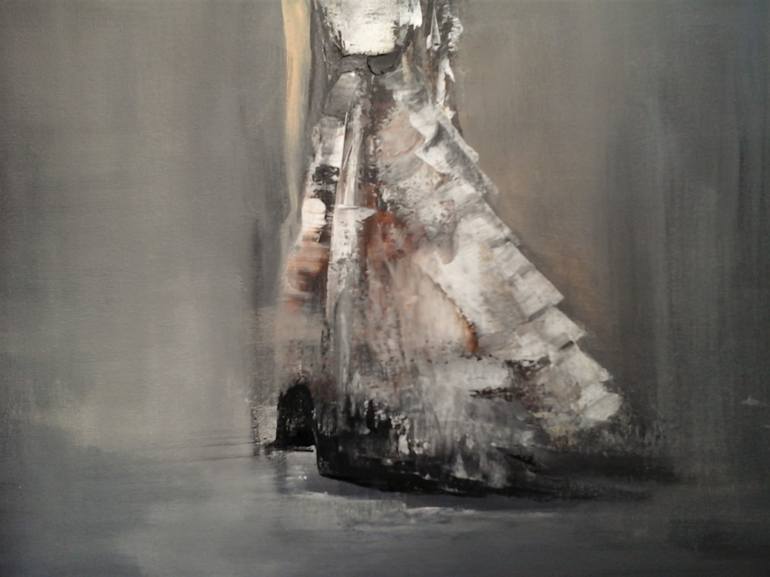 Original Abstract Expressionism Fashion Painting by Elena Ivanova