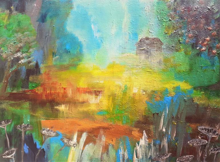 Original Landscape Painting by Elena Ivanova