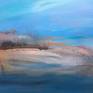 Series of Seaside
Small sandy beach with rocks....
original painting, contemporary art, acrylic on canvas, abstract, painted with brush and palette knife, have two coats gloss varnish to protect painting, unframed, size is 50.0 cm x 60.0 cm x 2.0 cm
