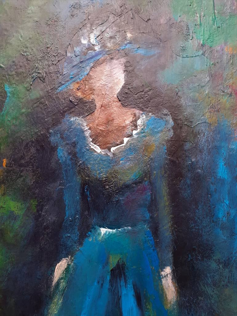 Original Figurative Women Painting by Elena Ivanova