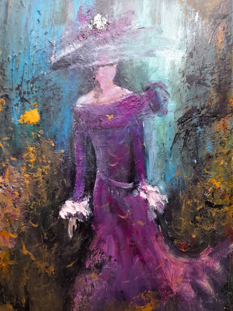 Original Figurative Women Painting by Elena Ivanova