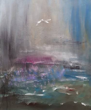 Original Abstract Expressionism Water Paintings by Elena Ivanova
