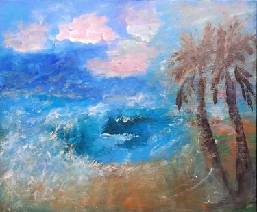 Original Abstract Expressionism Seascape Paintings by Elena Ivanova