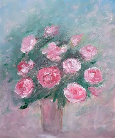 Original Expressionism Floral Paintings by Elena Ivanova