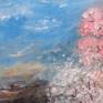 Series of English countryside
Spring time, cherry trees have blooming by the lake....
original painting, contemporary art, acrylic on canvas, painted with brush, have two coats gloss varnish to protected painting,unframed, size is 45.0 c, x 56.0 cm x 2.0 cm