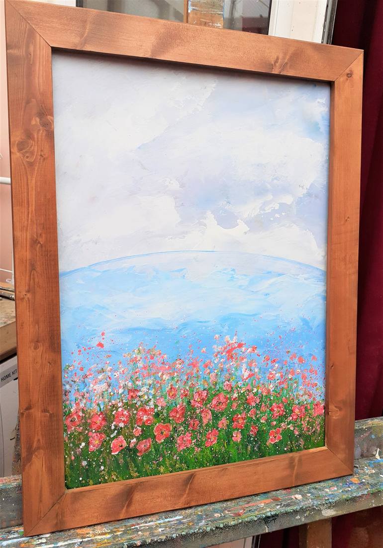 Original Floral Painting by Elena Ivanova