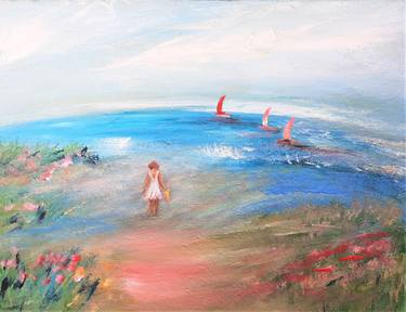 Print of Seascape Paintings by Elena Ivanova