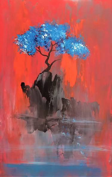 Print of Tree Paintings by Elena Ivanova