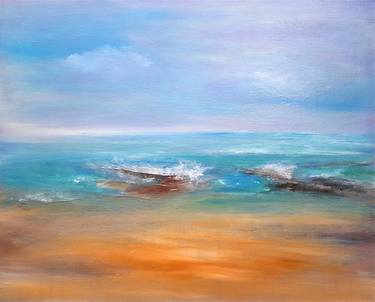 Original Art Deco Seascape Paintings by Elena Ivanova