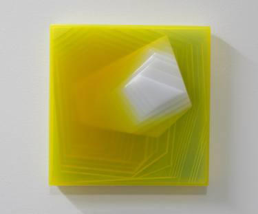 Original Minimalism Abstract Sculpture by Kal Mansur