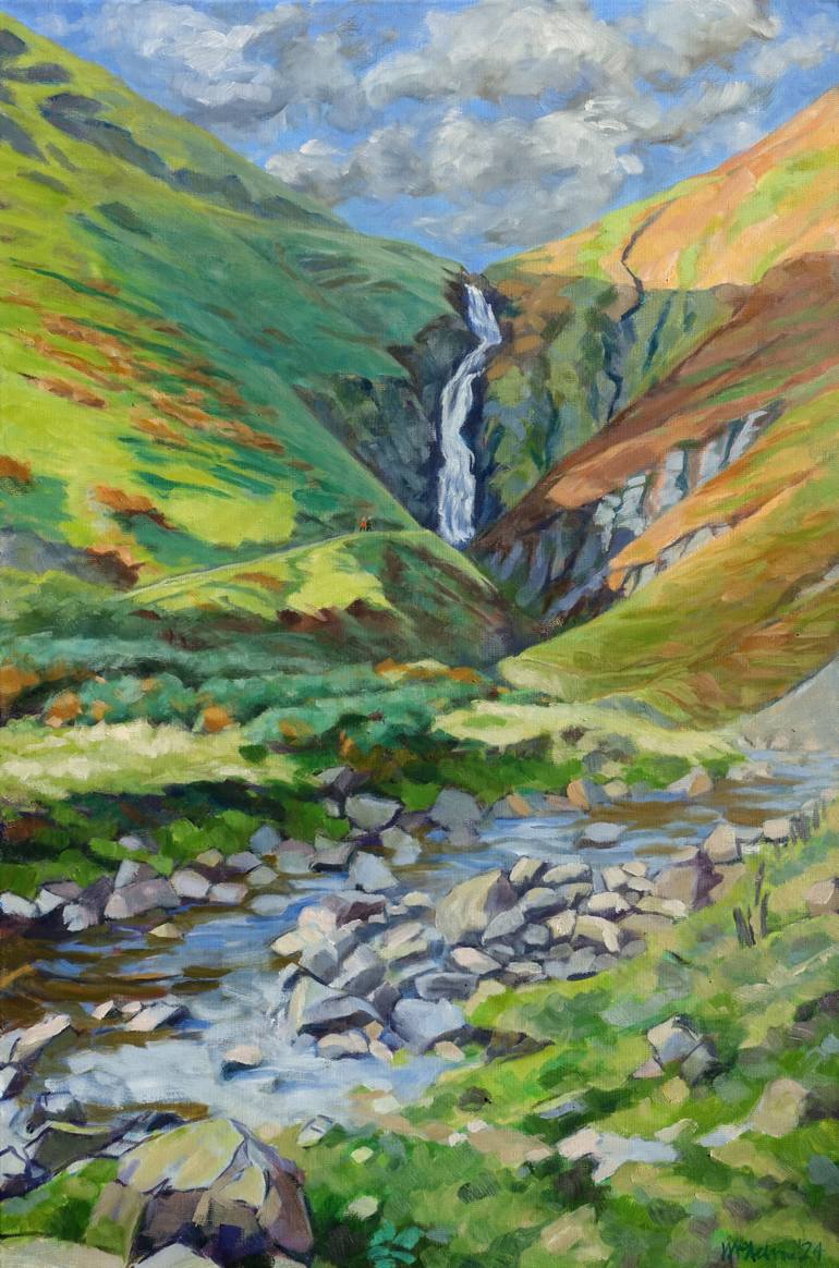 Original Figurative Water Painting by Ian Mcadam