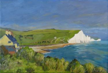 Original Figurative Seascape Painting by Ian Mcadam