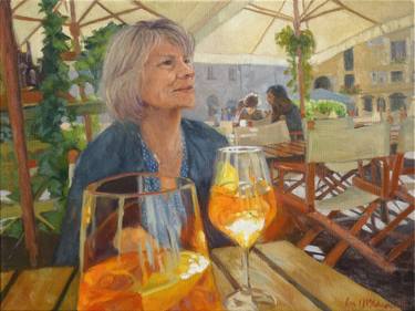 Original Contemporary Cities Painting by Ian Mcadam