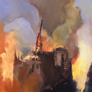 The Burning Of Notre-Dame