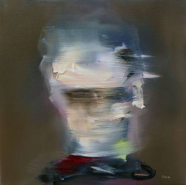 Original Abstract Expressionism Portrait Paintings by Steve Salo