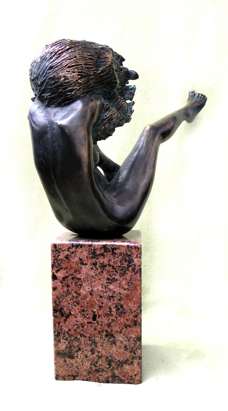 Original Expressionism Women Sculpture by Markus Czarne