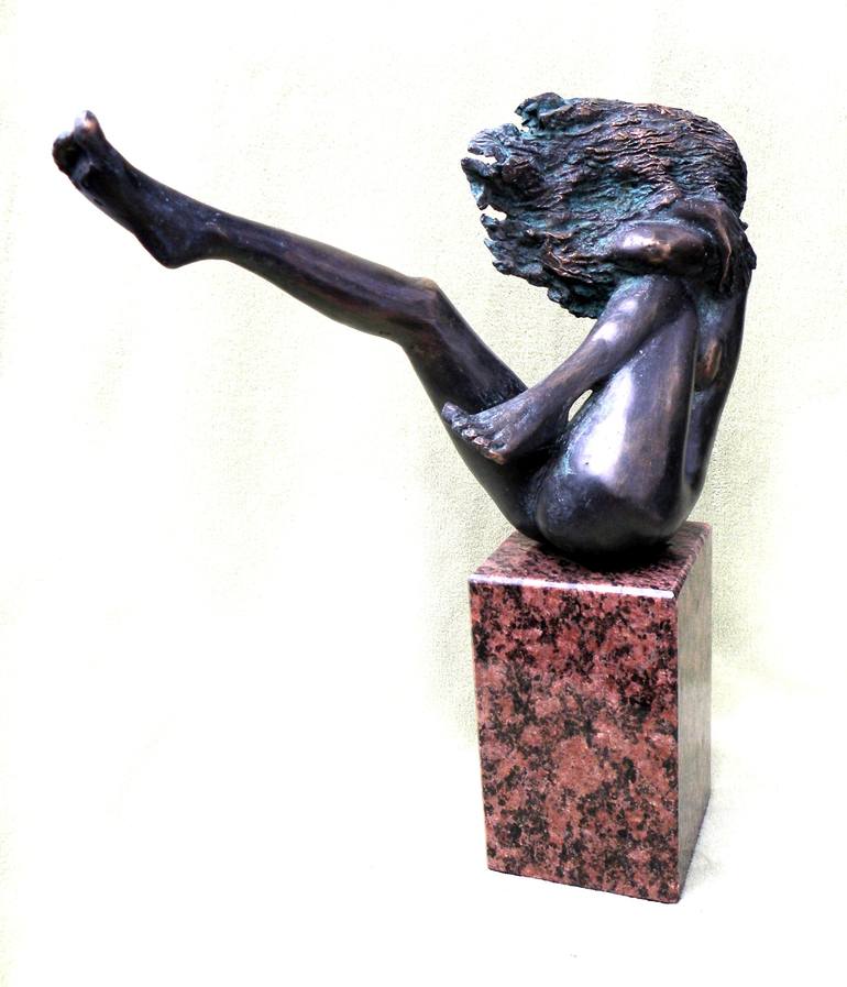 Original Expressionism Women Sculpture by Markus Czarne