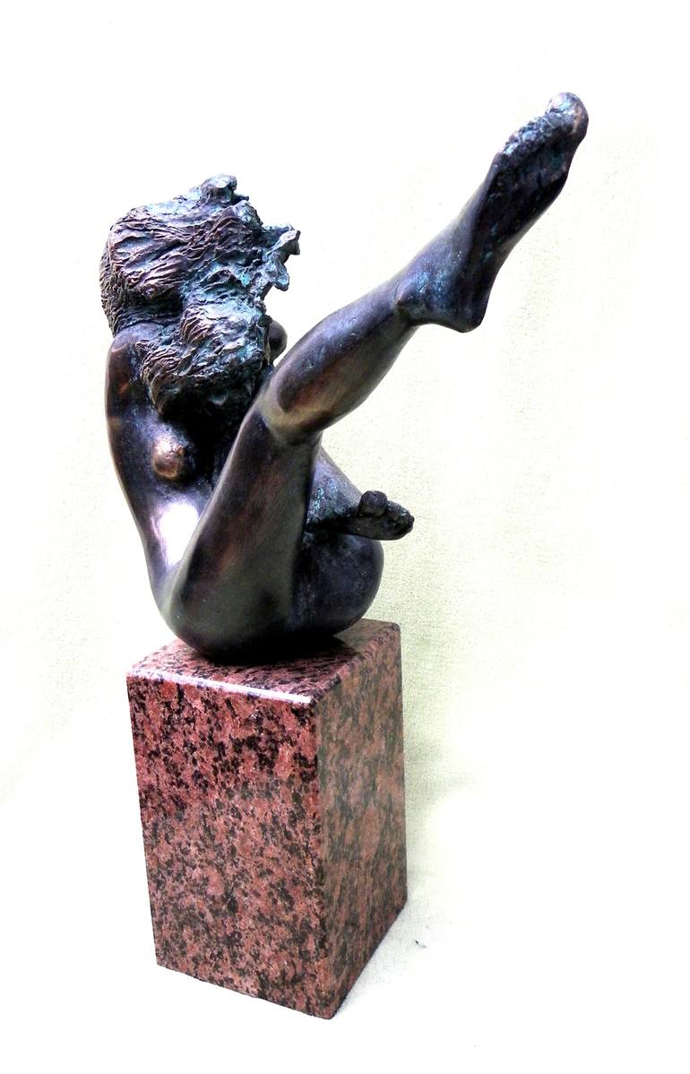 Original Expressionism Women Sculpture by Markus Czarne