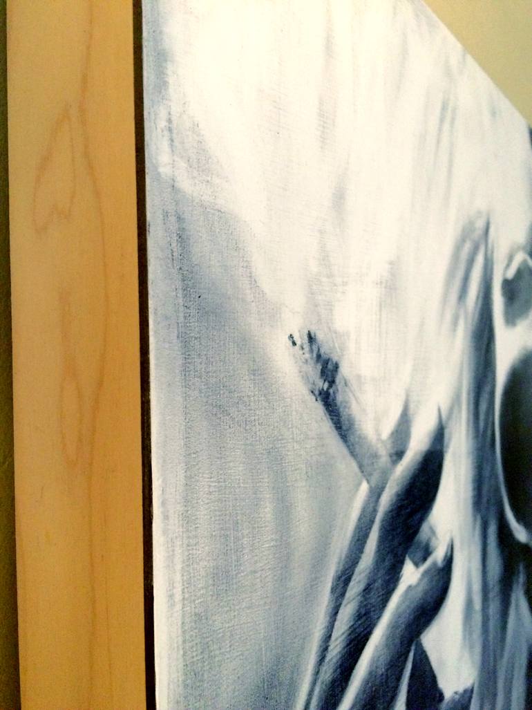 Original Abstract Expressionism Women Painting by Janel Eleftherakis