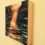 Oil painting on Ampersand Wood with 1.5" deep natural wood finished sides - ready to hang