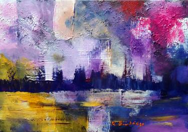 Print of Abstract Expressionism Cities Paintings by Ralph Bainbridge