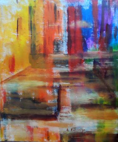 Print of Abstract Expressionism Architecture Paintings by Ralph Bainbridge