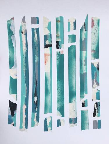 Print of Abstract Expressionism Abstract Collage by Tahis DZ