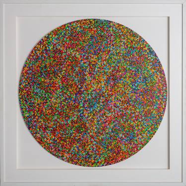 Original Abstract Expressionism Abstract Painting by Noj Barker