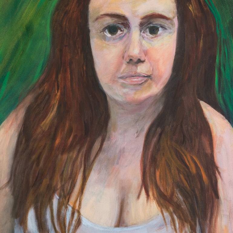 Original Portraiture Women Painting by Ira Stein