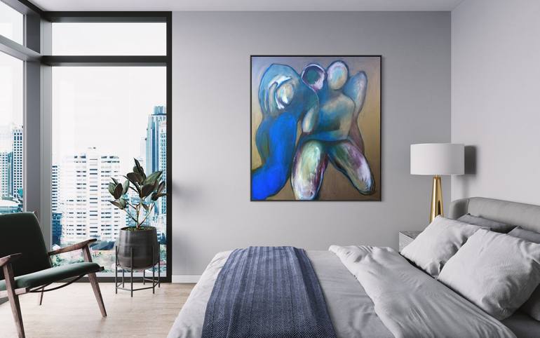 Original Abstract Body Painting by Helena Gullstrom