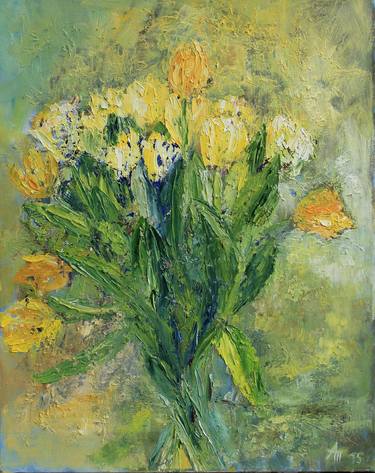Original Expressionism Floral Paintings by Timoshenko Anastasia