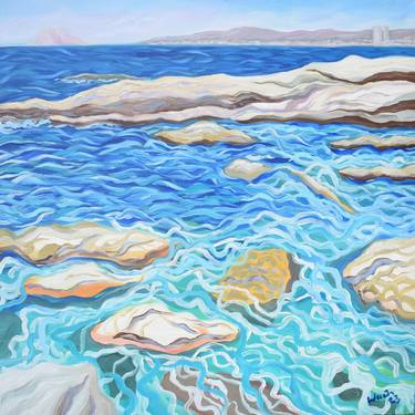 Original Impressionism Seascape Paintings by Kirsty Wain
