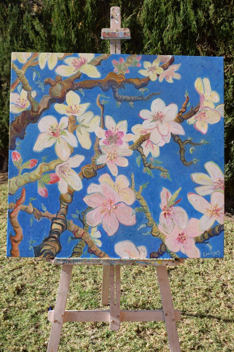 Original Impressionism Floral Painting by Kirsty Wain