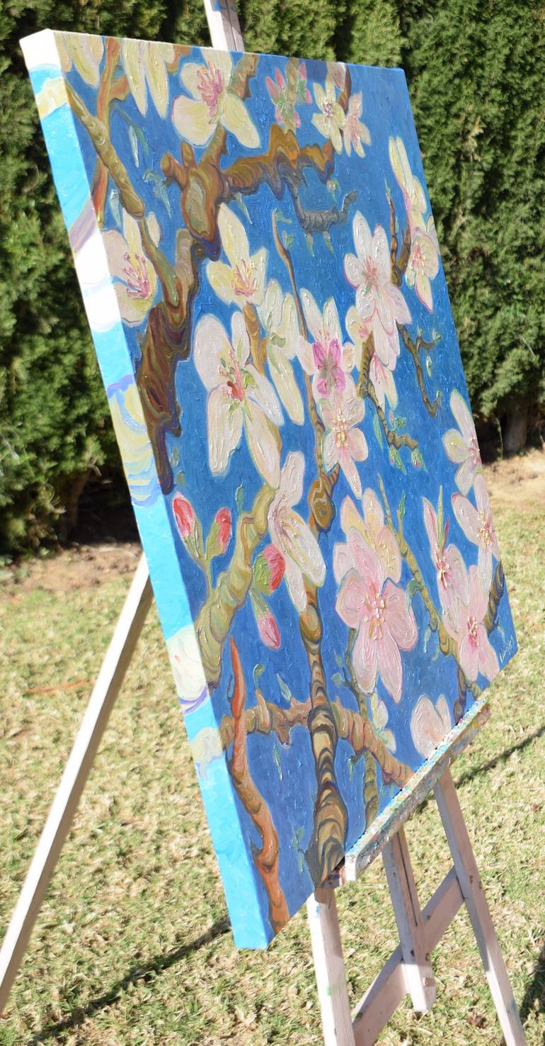 Original Impressionism Floral Painting by Kirsty Wain