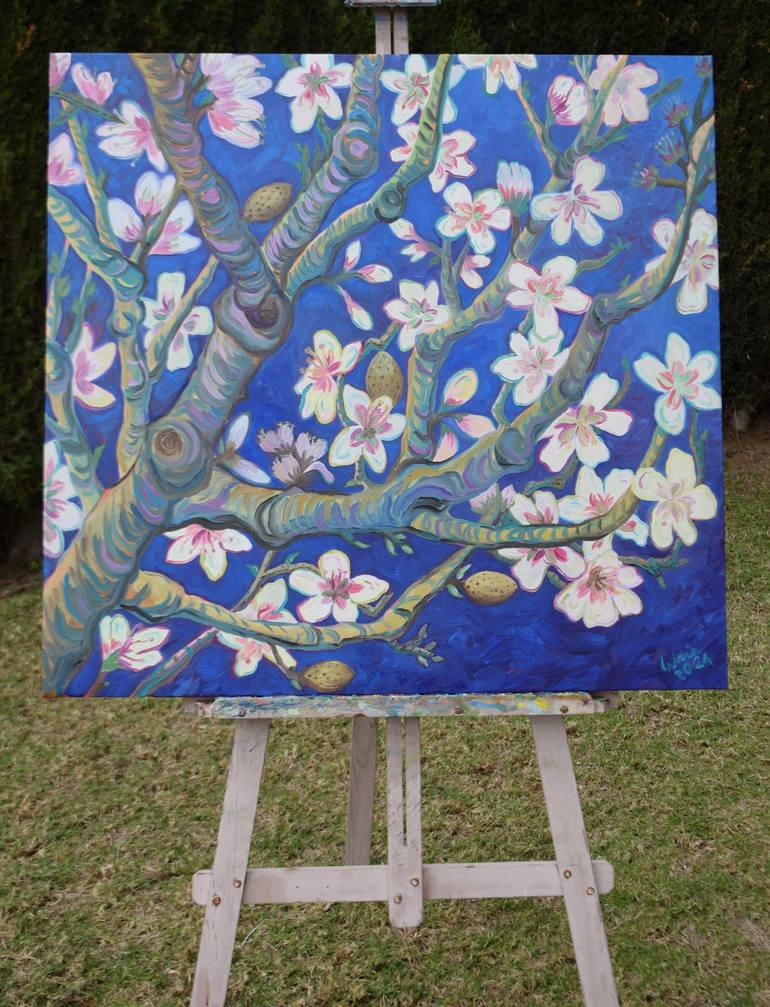 Original Impressionism Tree Painting by Kirsty Wain