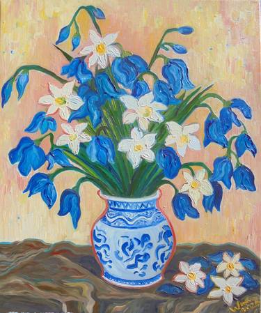 Original Impressionism Still Life Paintings by Kirsty Wain