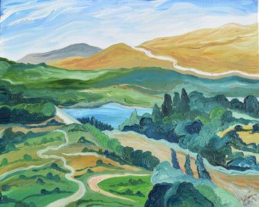 Original Landscape Paintings by Kirsty Wain
