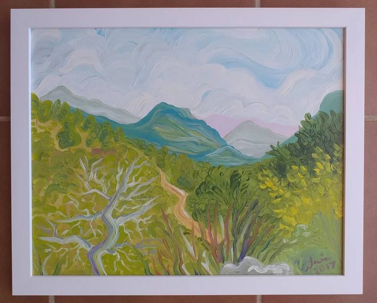 Original Impressionism Landscape Painting by Kirsty Wain