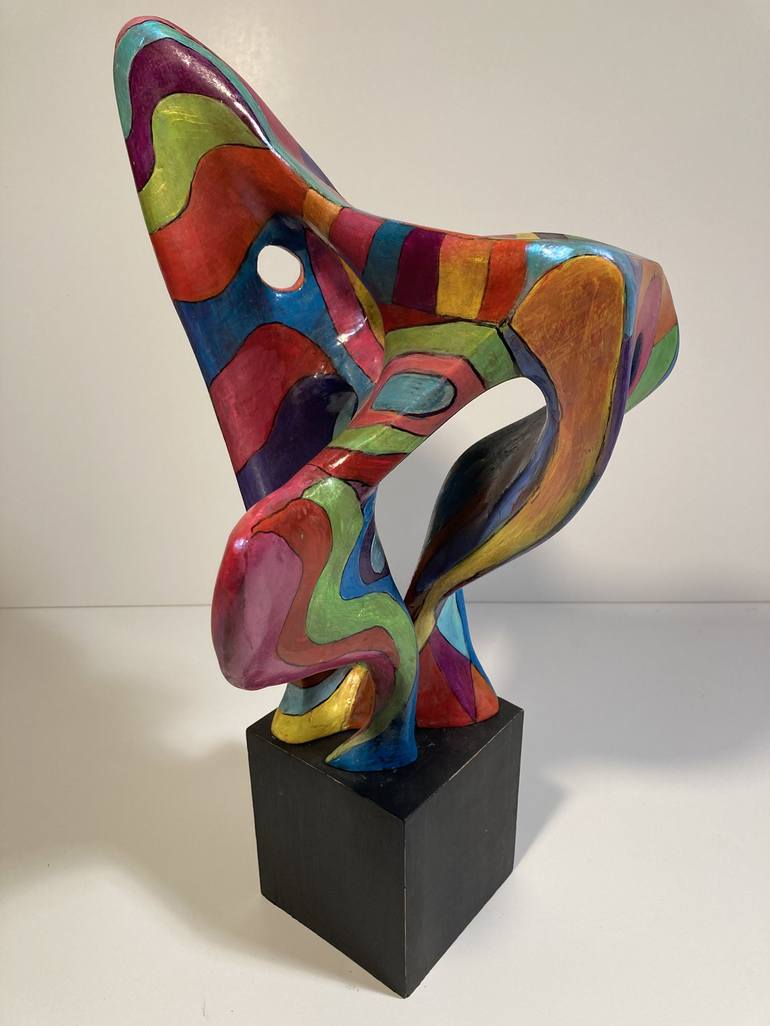 Print of Modern Abstract Sculpture by David J Robertson