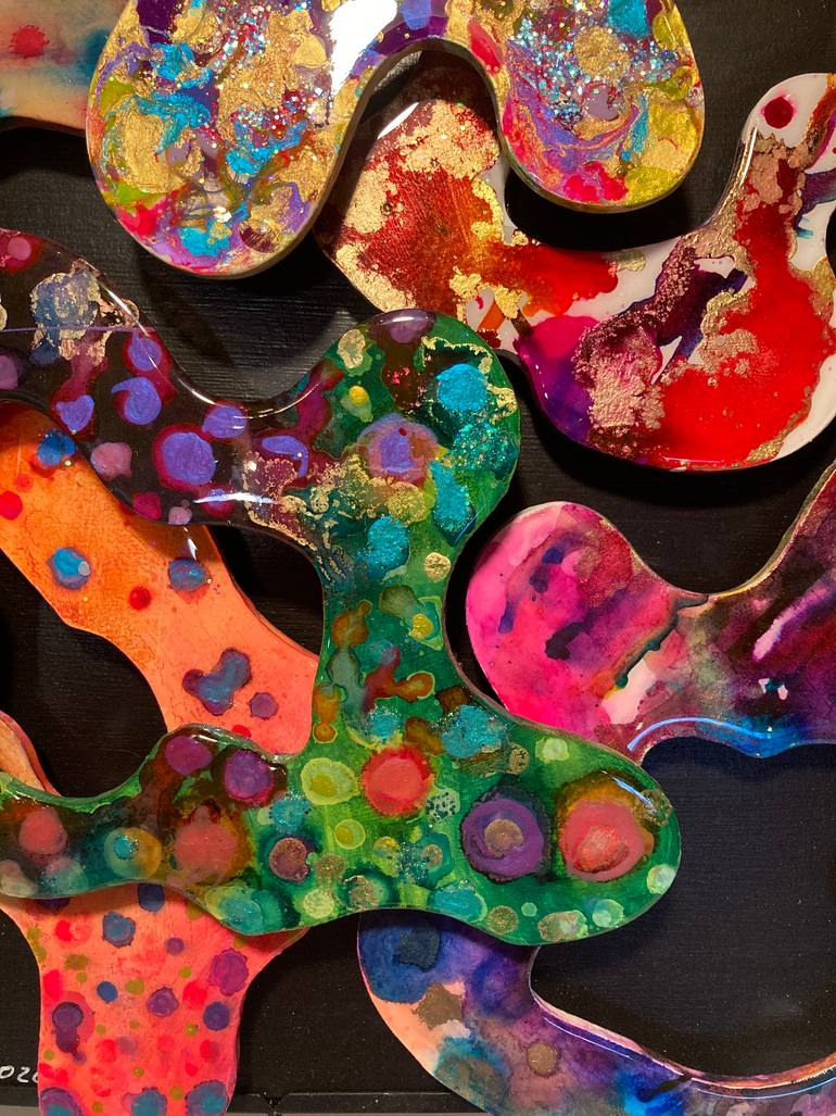 Original Modernism Abstract Sculpture by David J Robertson
